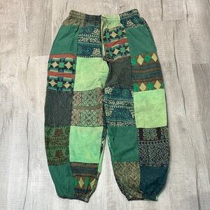 Patchwork Hippie Pants  - One Size